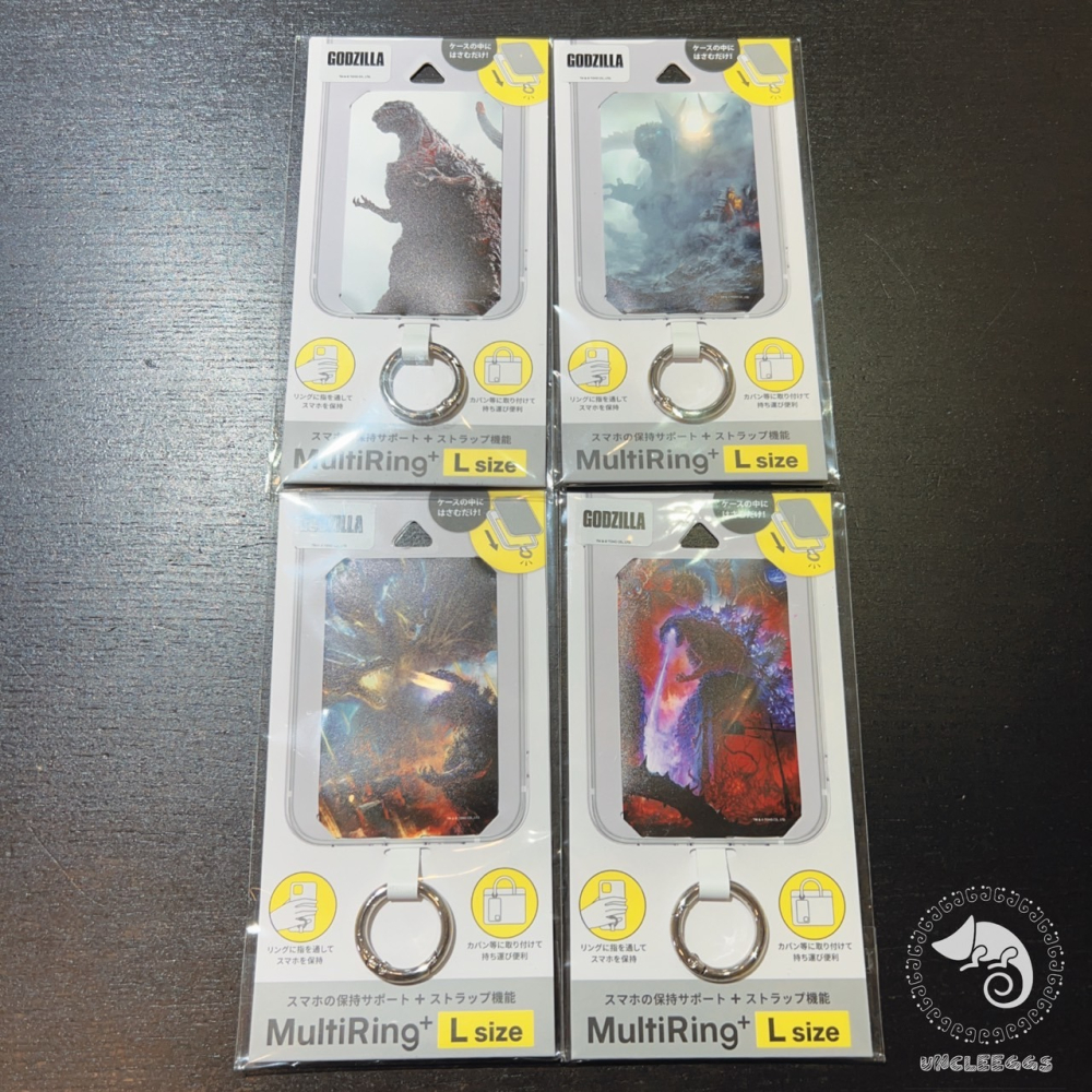 蛋叔叔-哥吉拉掛繩墊片/夾片/吊繩掛片/手機殼掛繩夾片/背帶固定片/掛繩片/金屬扣環/超薄墊片掛/島田光二/真哥吉拉-細節圖11