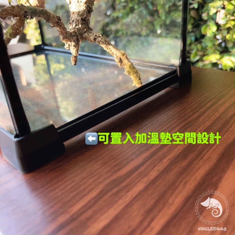 蛋叔叔【免運費】NOMO-雙開強化爬蟲缸50cm/可堆疊/氣動式/爬缸/爬蟲箱/寵物缸/雨林缸/樹蛙缸/寵物箱/鬆獅蜥-細節圖10