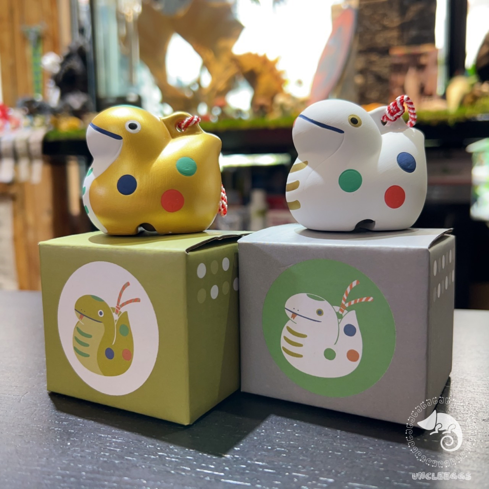 蛋叔叔-白金納福蛇蛇/日本限定/金蛇納福/白蛇祈福/蛇年招財/蛇年限定/開運小物/白蛇娘娘/財運/財位/風水-細節圖2