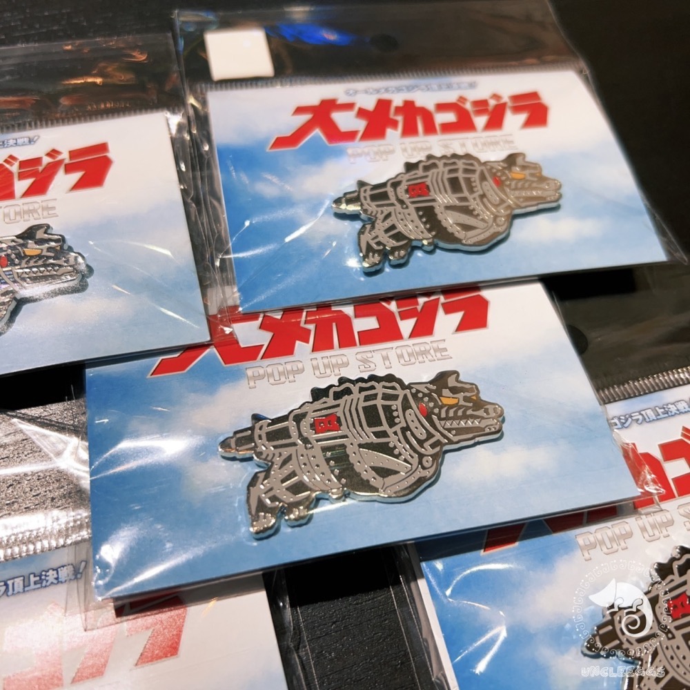 蛋叔叔-機械哥吉拉胸針/50周年/墓場畫廊限定/胸章/別針/飛行模式/1974/頂上對決/機械哥/機龍/GODZILLA-細節圖2