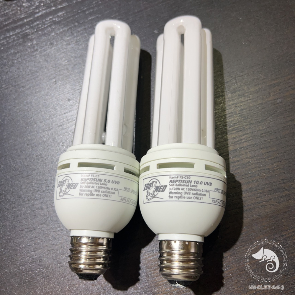 蛋叔叔-Zoomed迷你紫外線燈/5.0/10.0/雨林型/沙漠型/2U/UVB/紫外線燈套組/小深桶/燈罩/補鈣燈-細節圖4