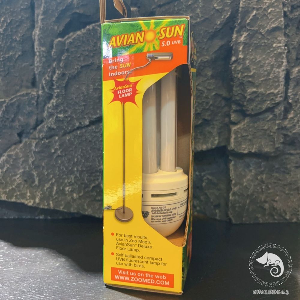 蛋叔叔-Zoomed鳥用UVB 5.0節能燈/紫外線燈/補鈣/鸚鵡/寵物鳥/虎皮鸚鵡/巴丹/玄鳳/金剛鸚鵡/補鈣燈-細節圖7