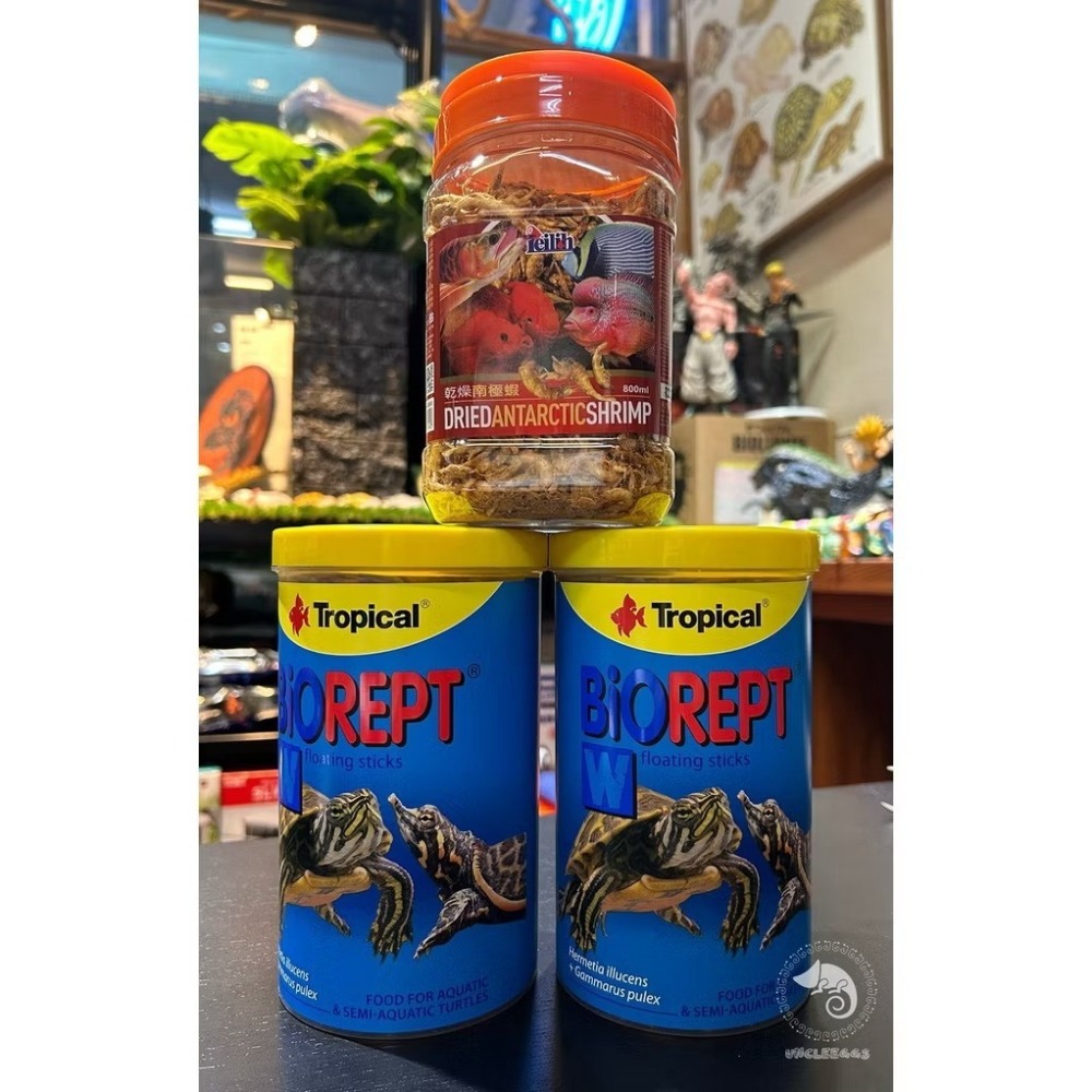 蛋叔叔-德比克Tropical高蛋白烏龜成長飼料/三色飼料/烏龜飼料/澤龜飼料/水龜飼料/維他命/礦物質/乾蝦/補鈣-規格圖8