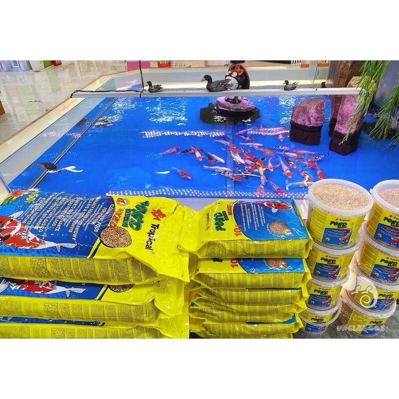 蛋叔叔-德比克-Tropical-錦鯉綜合條狀飼料/金魚飼料/魚池飼料/大正三色/影寫/昭和/秋翠/白寫/紅白/白金-細節圖9