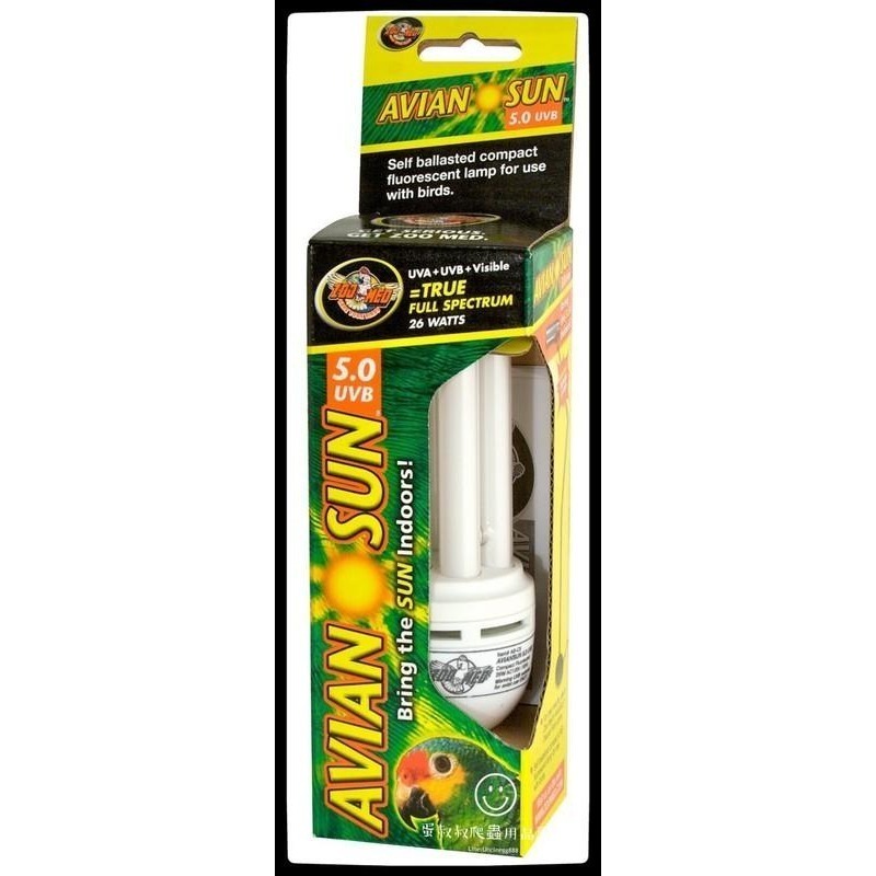 蛋叔叔-Zoomed鳥用座地燈+鳥用UVB燈套組/寵物鳥/鸚鵡/太陽/玄鳳/紫外線燈/燈座/曬燈/補鈣/曬太陽-規格圖9