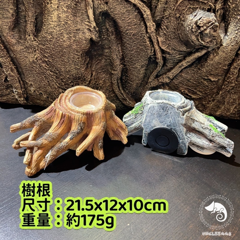 蛋叔叔-爬蟲先生-吸盤式食盆-樹根/睫角守宮/餵食盆/水盆/食盆/樹蛙/果泥/水皿/日型守宮/豹紋守宮/鬆獅蜥-細節圖3