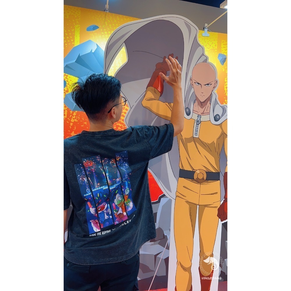 【現貨】三小爬寵 x 蛋叔叔爬蟲用品-衝撞系飼養-聯名水洗T/掛軸/預購產品/限量發售/潮T/海報/爬蟲祭-規格圖11