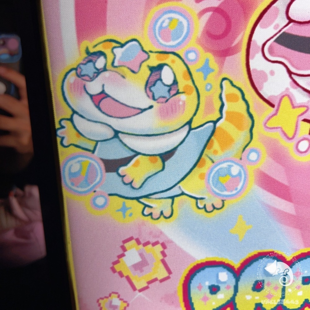 蛋叔叔-Party Animal派對燈箱/鋁合金/UNCLEEGG/畫布燈箱/掛畫/小夜燈/裝置藝術-細節圖6