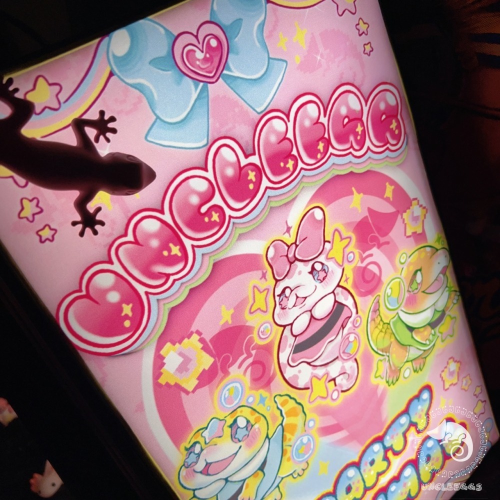 蛋叔叔-Party Animal派對燈箱/鋁合金/UNCLEEGG/畫布燈箱/掛畫/小夜燈/裝置藝術-細節圖8