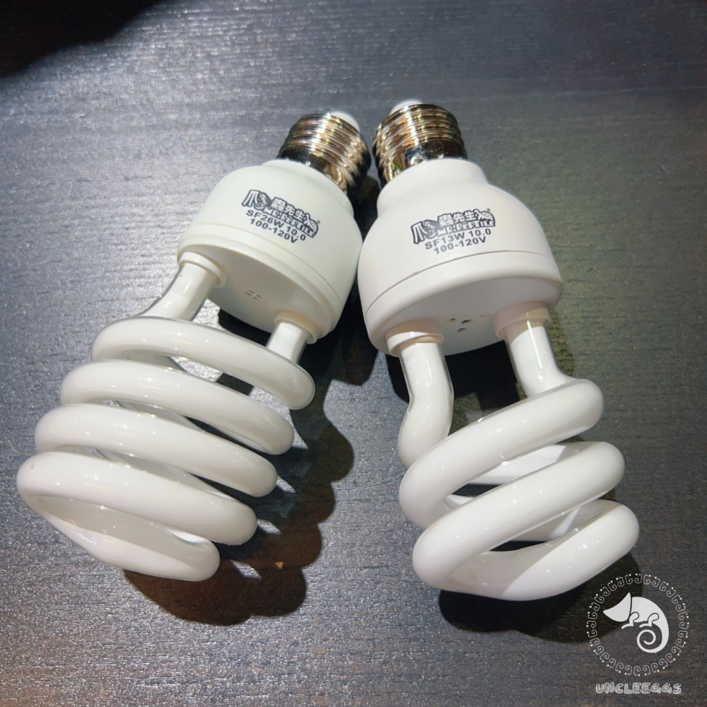 蛋叔叔-爬蟲先生-沙漠型螺旋UVB燈泡10.0/沙漠型/紫外線燈/13w/26w/太陽燈/鬆獅蜥/陸龜/蘇卡達/巨蜥-細節圖4