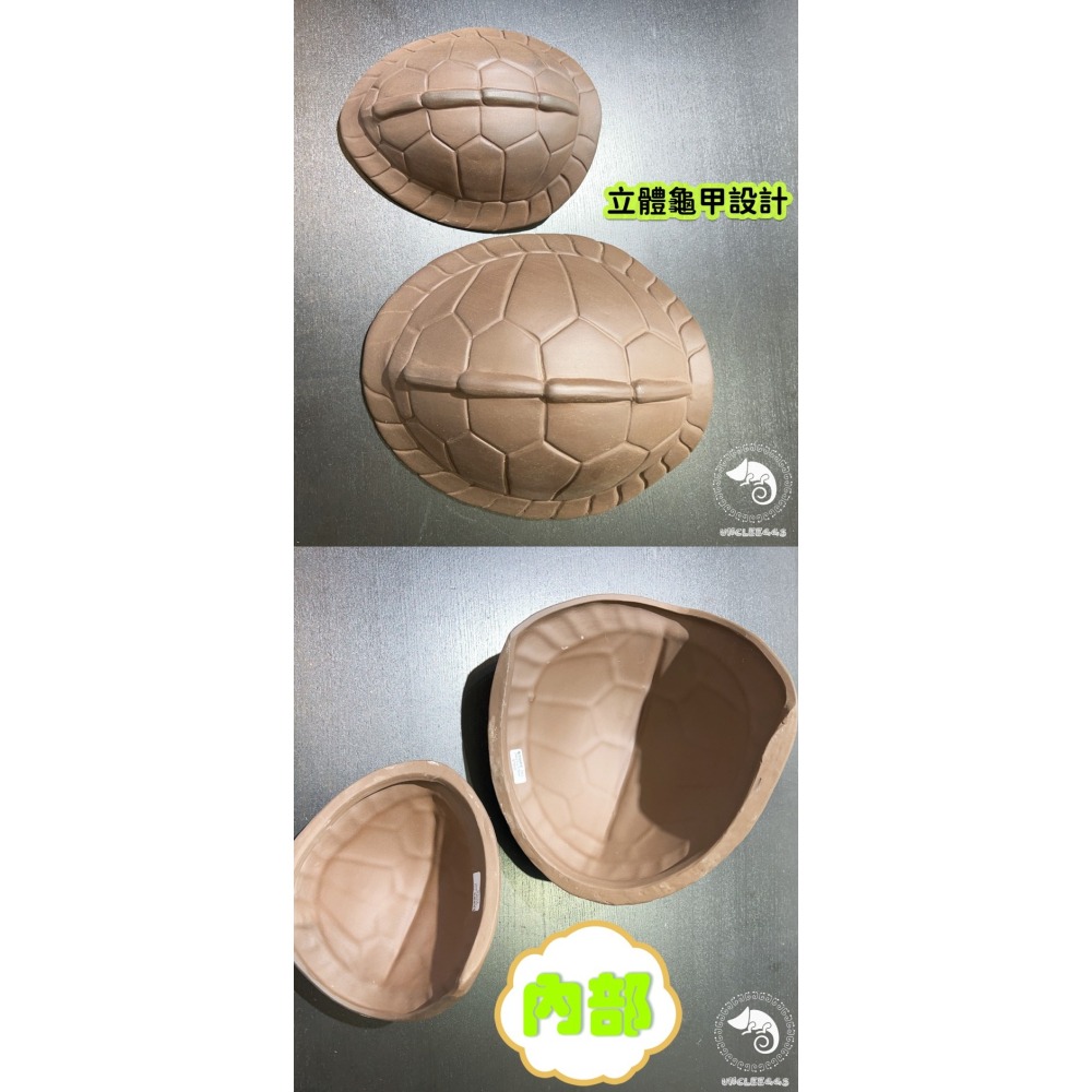 蛋叔叔-龜甲陶瓷躲避屋/保濕/洞穴/躲藏洞/守宮洞/守宮屋/烏龜洞/蛇窩/加濕洞/龜殼屋/陶瓷屋/防隆背/陸龜/箱龜/蛇-細節圖10