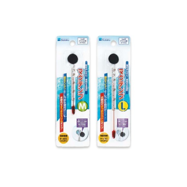 蛋叔叔-Suisaku-日本水作磁吸式溫度計/6mm/9.2cm/12cm/玻璃/白底/測量/測溫/熱點/冷點/魚缸-細節圖10