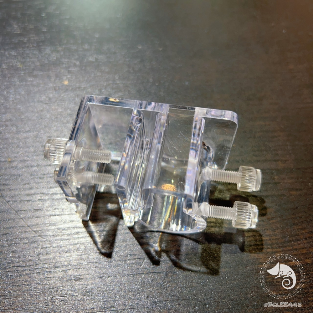 蛋叔叔-MR.AQUA壓克力水管固定夾/QB-129-1/壓克力/排線/夾子/進水管/出水管/進水/排水/出入水管-細節圖4