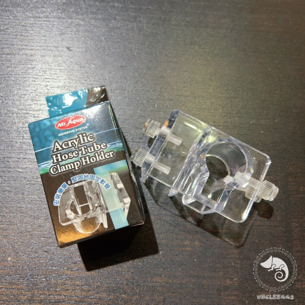 蛋叔叔-MR.AQUA壓克力水管固定夾/QB-129-1/壓克力/排線/夾子/進水管/出水管/進水/排水/出入水管-細節圖9