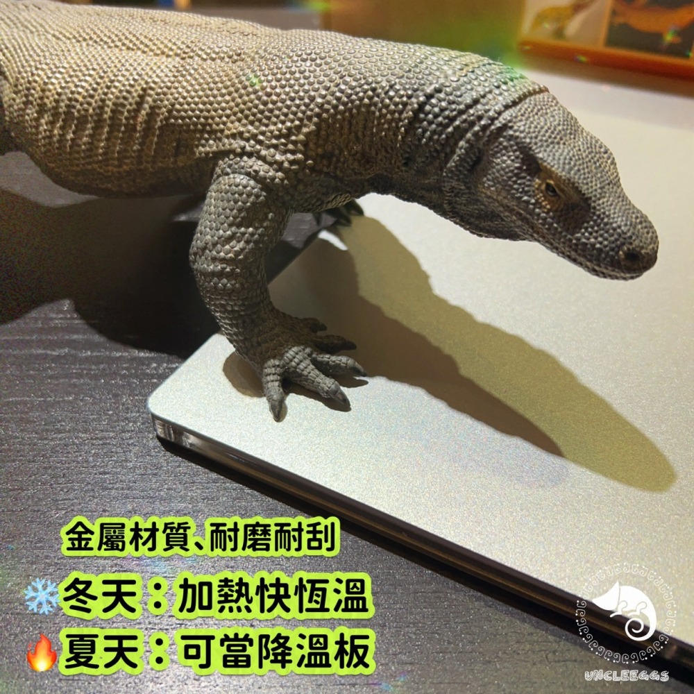 蛋叔叔-Beetle-爬蟲金屬恆溫保暖墊/加熱片/腹部加溫/底部加溫/加熱片/加溫片/耐磨/防潑水/夜間加溫/加熱器-細節圖3