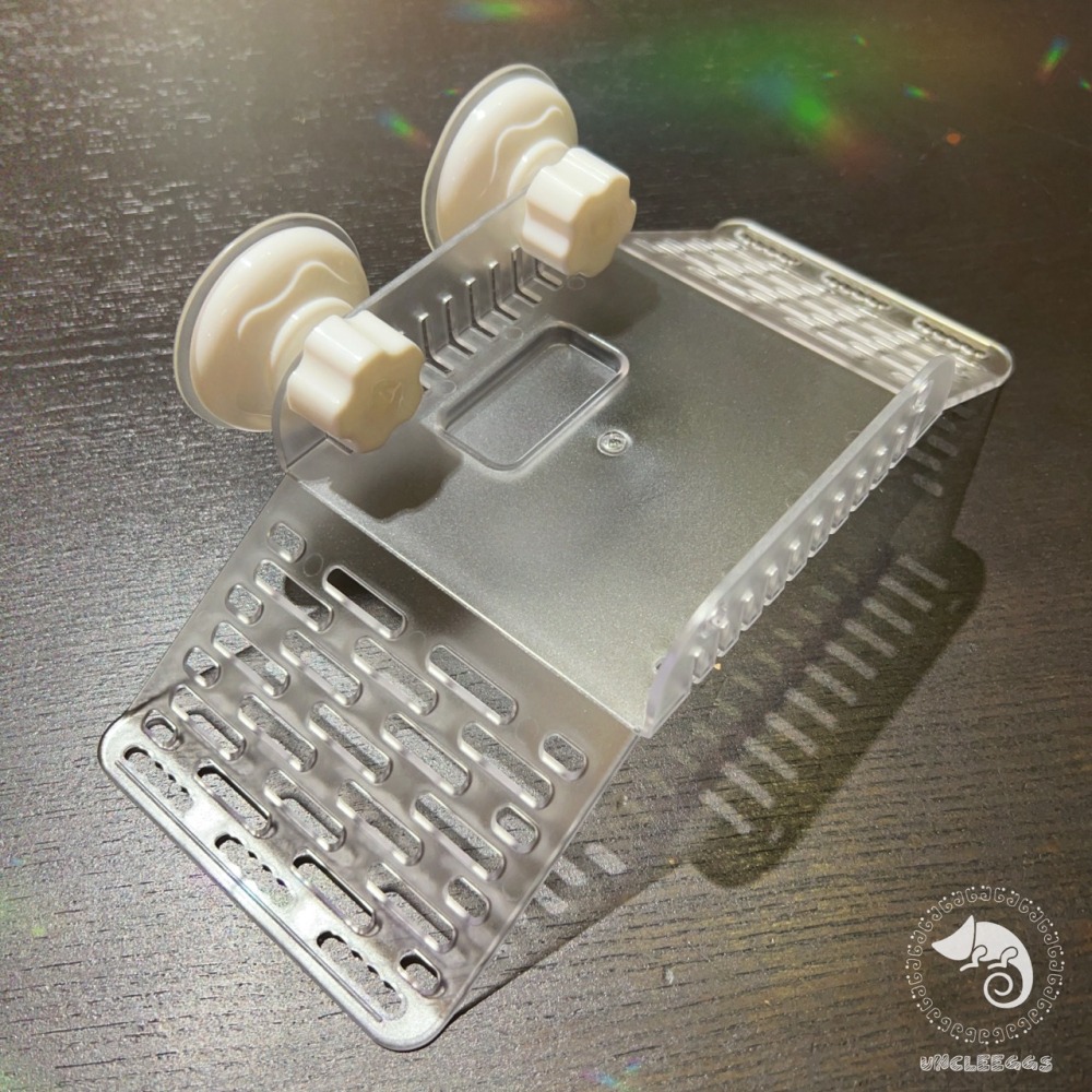 蛋叔叔-爬蟲先生-烏龜橋型爬台/曬台/浮台/烏龜島/曬背/壓克力/吸盤式/休息台/睫角守宮/巨人守宮/樹蛙/寄居蟹/蠑螈-細節圖8