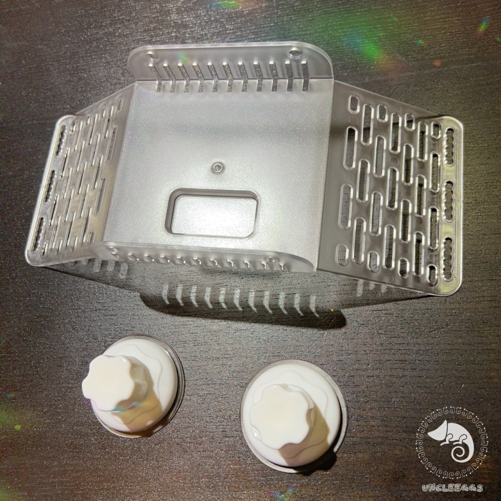 蛋叔叔-爬蟲先生-烏龜橋型爬台/曬台/浮台/烏龜島/曬背/壓克力/吸盤式/休息台/睫角守宮/巨人守宮/樹蛙/寄居蟹/蠑螈-細節圖9