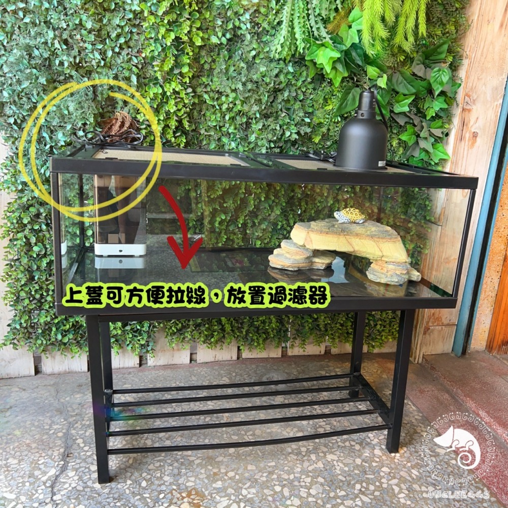 蛋叔叔-零件包-宣龍-塑框玻璃澤龜缸專用網蓋/RP-6530/RP-9530/上蓋/防逃/金屬網片/金屬網/烏龜缸-細節圖3