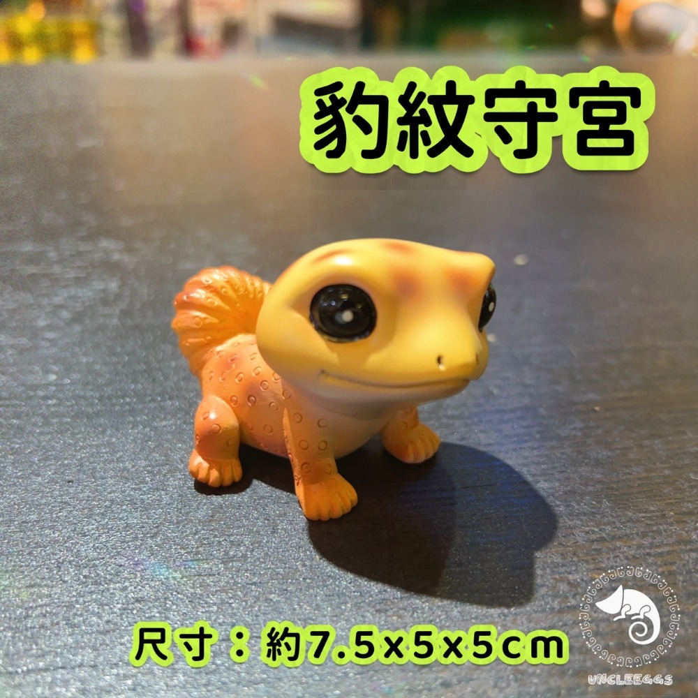 蛋叔叔-NOMO爬蟲公仔/守宮公仔/黑王蛇/變色龍/鱷龜公仔/豹紋守宮/擬鱷龜/高冠變色龍/王蛇/擺飾/標本-規格圖8