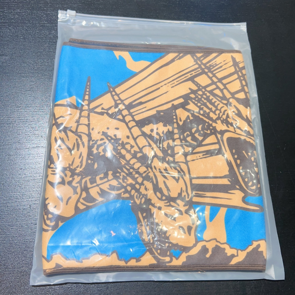 蛋叔叔-哥吉拉運動毛巾/紅蓮/正宗哥吉拉/真哥吉拉/摩斯拉/王者基多拉/健身毛巾/掛布/ゴジラ/Godzilla/東寶-細節圖3