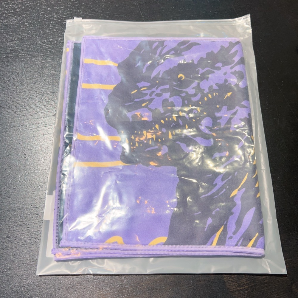 蛋叔叔-哥吉拉運動毛巾/紅蓮/正宗哥吉拉/真哥吉拉/摩斯拉/王者基多拉/健身毛巾/掛布/ゴジラ/Godzilla/東寶-規格圖6