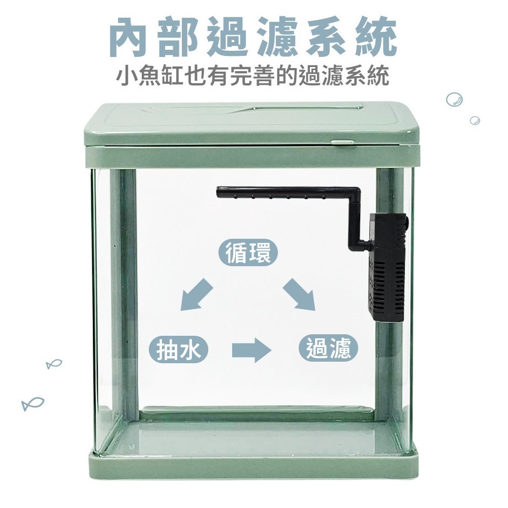 蛋叔叔-小螃蟹-時尚小魚缸/新手缸/鬥魚缸/迷你套缸/孔雀缸/風水缸/隔離缸/招財缸/小型缸/小套缸/開缸/孔雀魚-細節圖5