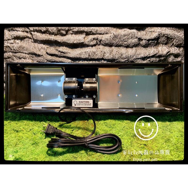 蛋叔叔-Zoomed爬蟲缸上部燈罩-雙燈/1.5尺/UVB/紫外線/燈具/變色龍/陸龜/鬆獅蜥/傘蜥-細節圖5