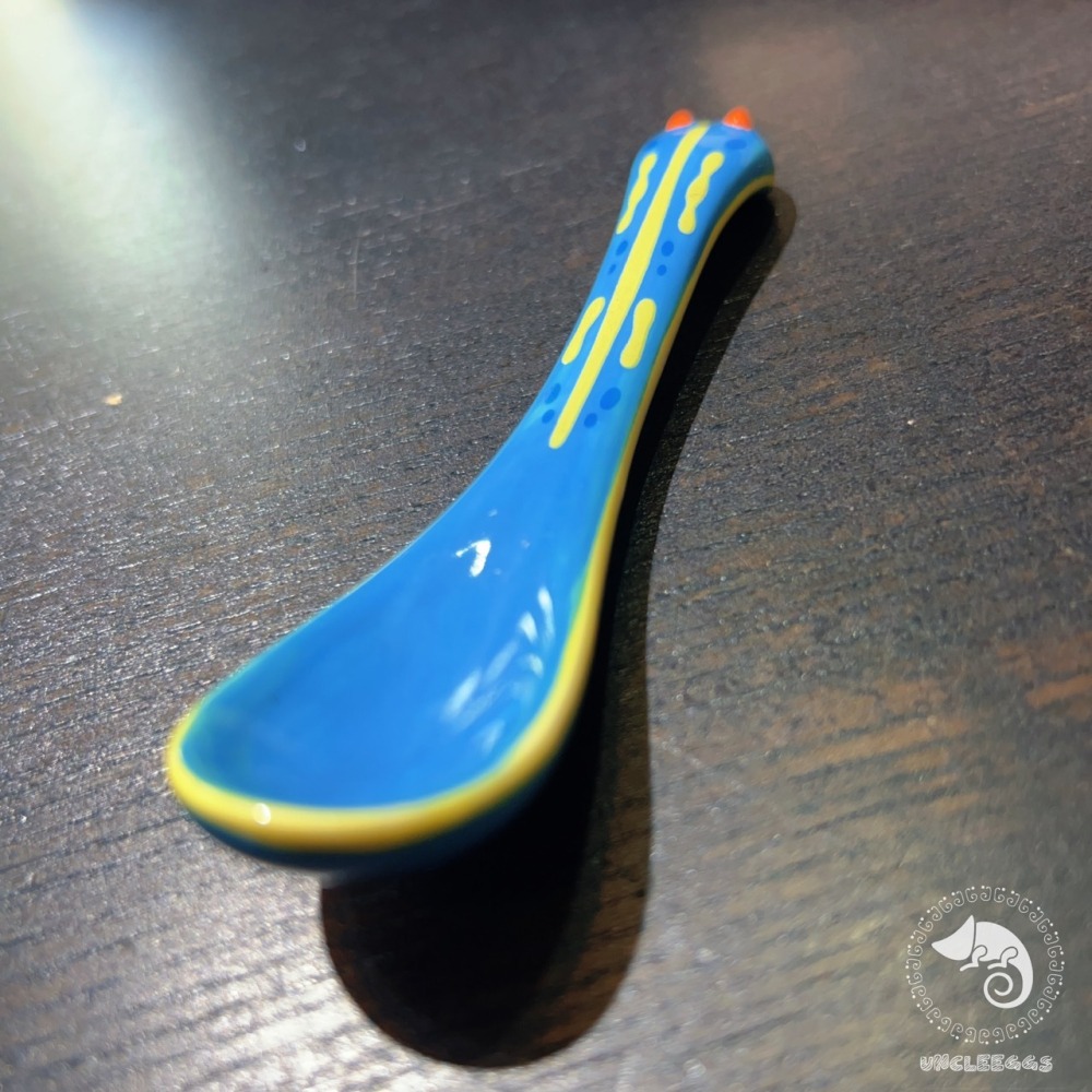 蛋叔叔【限定】海遊館-海蛞蝓湯匙/海蝸牛/海兔/節慶高澤海蛞蝓/UMIUSEA/小湯匙/陶瓷湯勺/湯勺/條跟-細節圖5