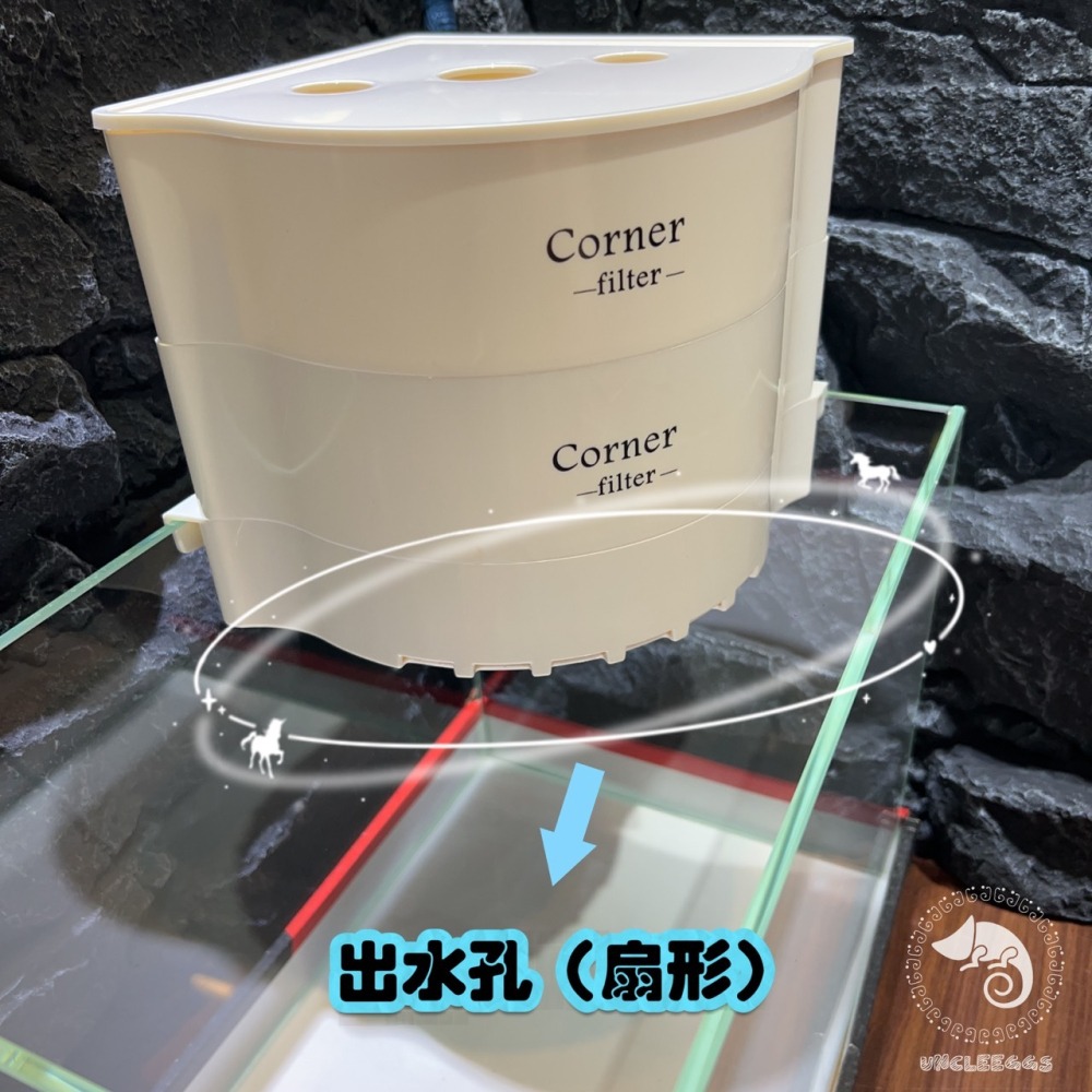 蛋叔叔-直角三層過濾盒/三層過濾盒/上部過濾器/滴流盒/乾溼分離/物理過濾/生物過濾/過濾設備/雨淋過濾/系統過濾-細節圖6