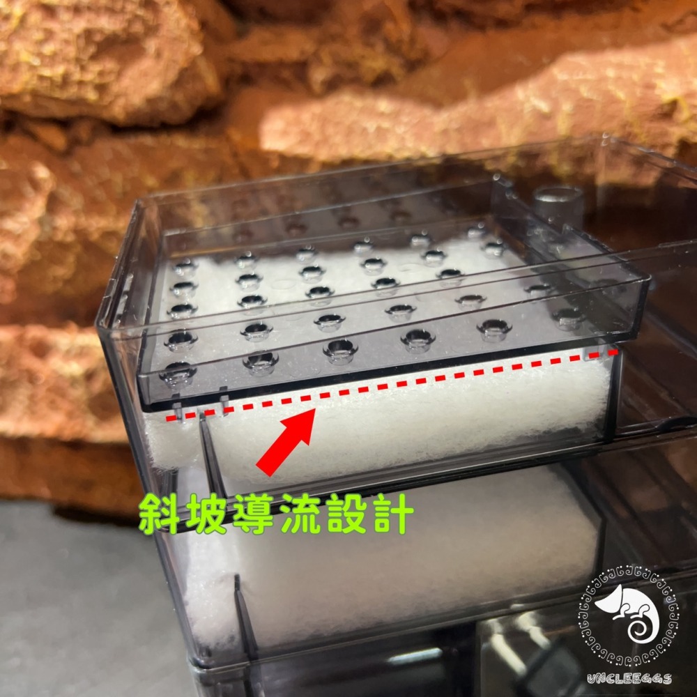 蛋叔叔-Mr.Aqua超強力雙層外掛過濾器/除油膜/乾溼分離/培菌/強制過濾/魚缸過濾器/外掛/斷電回水/瀑布式/海水缸-細節圖5