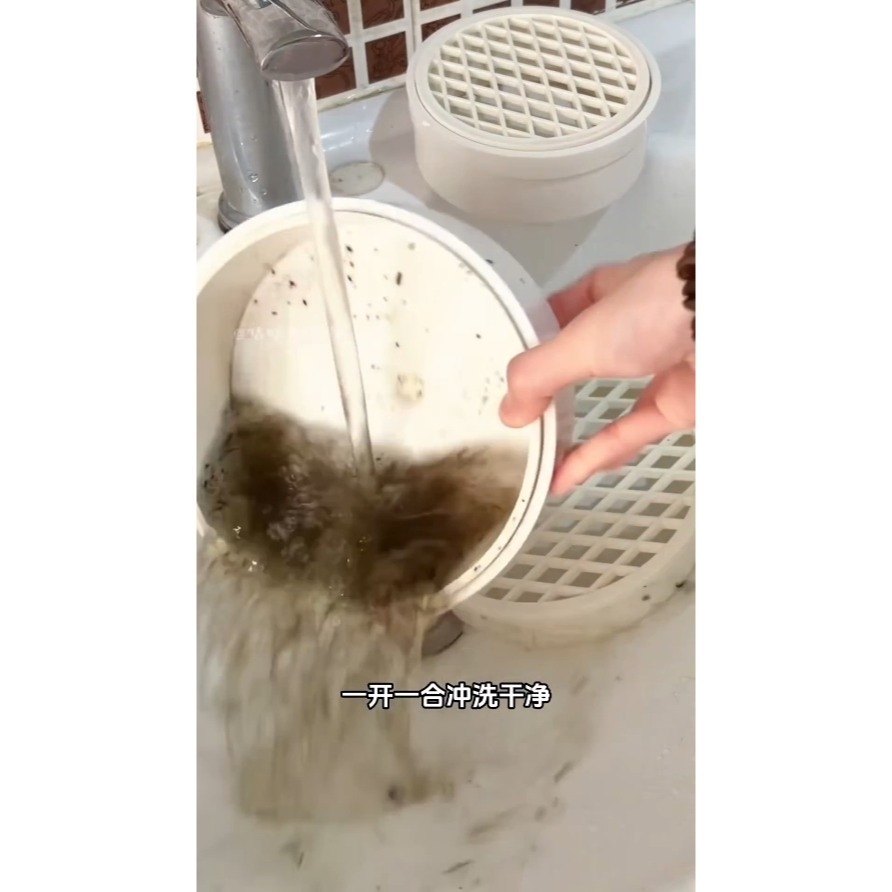 蛋叔叔-魚缸集便盒/烏龜便盒/魚便收集器/大便收集器/集塵盒/延長換水/爬台/墊腳石/懶人缸/過濾器/裸缸清潔/集便器-細節圖5