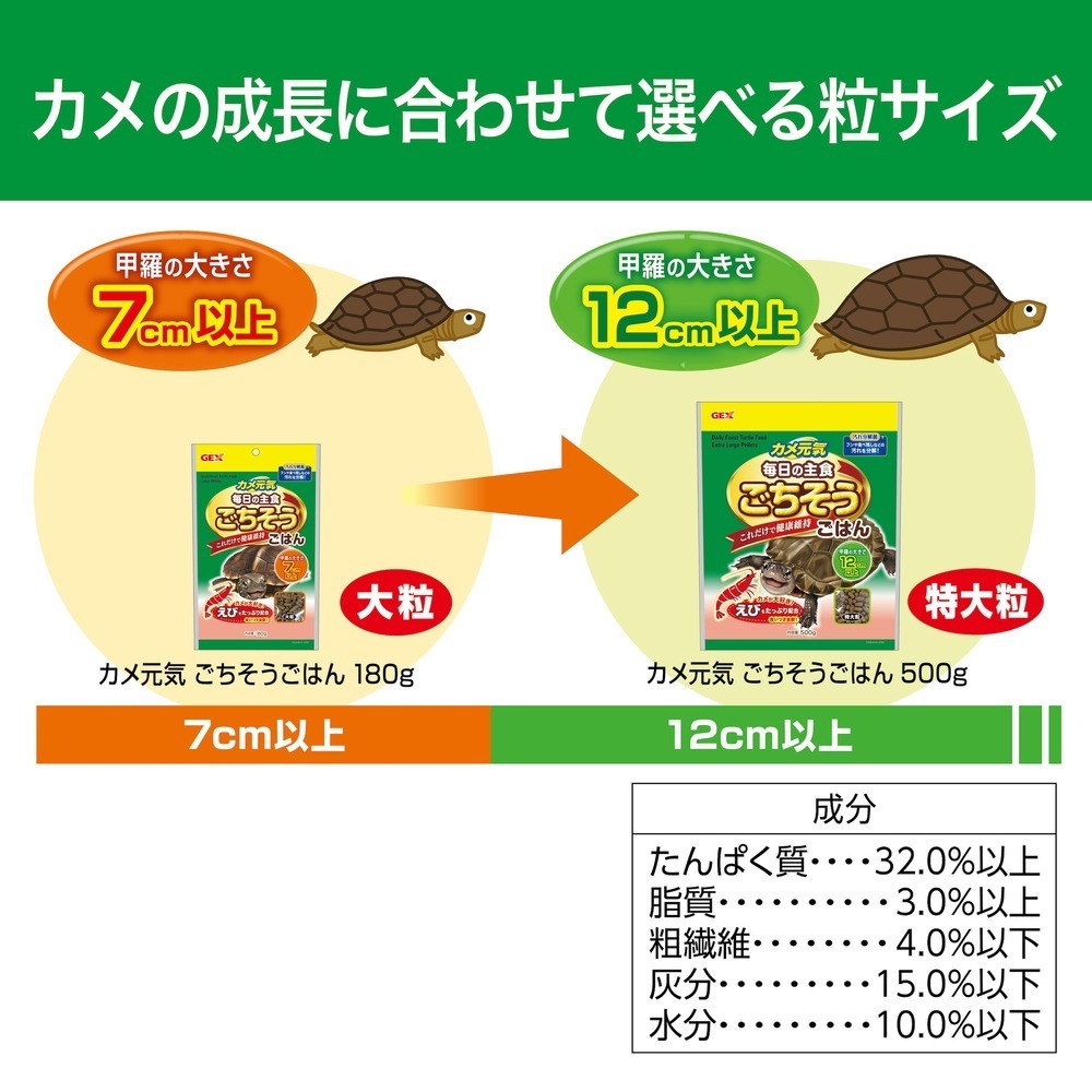 蛋叔叔-GEX-高鈣鮮蝦烏龜主食/亞成龜專用/補鈣/乾蝦/水龜飼料/澤龜飼料/綜合飼料/乾蝦/鮮蝦飼料/鑽紋龜-細節圖7
