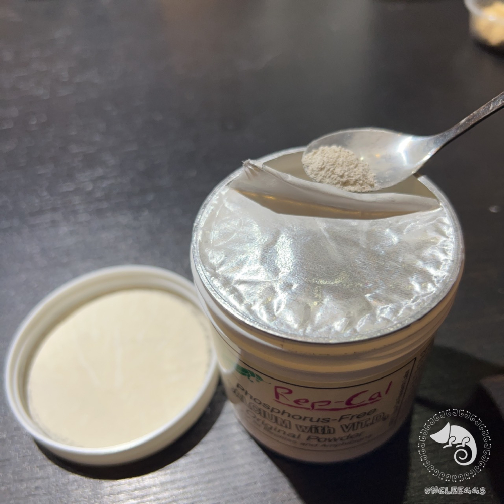 蛋叔叔-Rep Cal無磷鈣粉含D3/5.5oz/鈣補充/鈣添加/補鈣/巨蜥/陸龜/鬆獅蜥/草原巨蜥/豹龜/蘇卡達/星龜-細節圖2