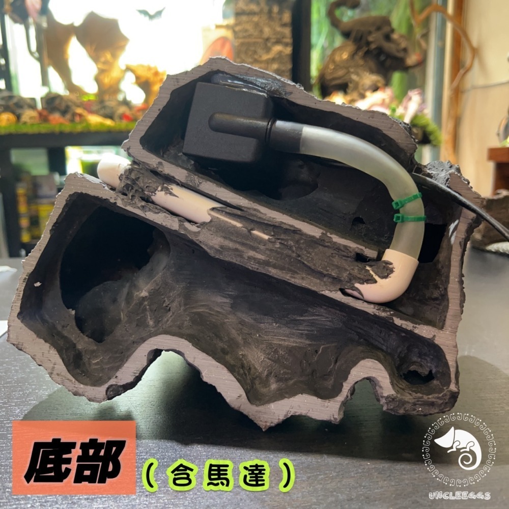 蛋叔叔-岩山流沙瀑布(含馬達)/魚缸造景/半水景/雨林景/3D景/魚缸造景/動態流水造景/假山瀑布/流沙造景/爬蟲流水-細節圖9