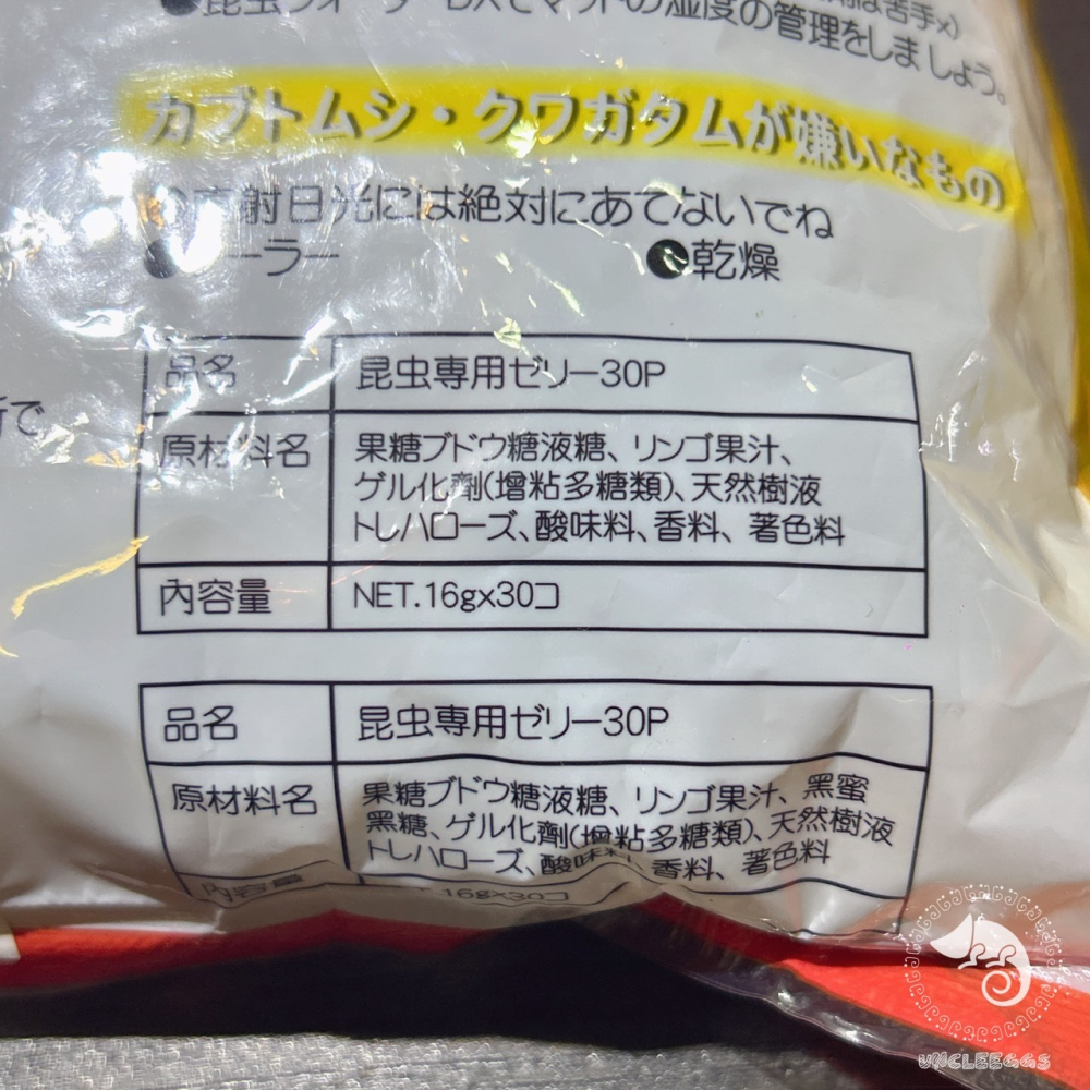 蛋叔叔-IM-昆蟲果凍/甲蟲食物/綜合/水果 /兜蟲/甲蟲/獨角仙/鍬形蟲/金龜/鬼豔/扁鍬/蜜袋鼯/睫角/守宮/藍舌蜥-細節圖5