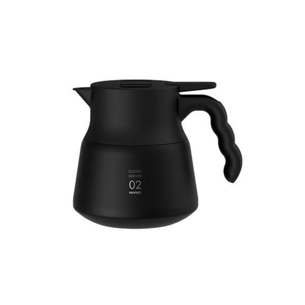 HARIO V60不鏽鋼保溫咖啡壺 白/黑 PLUS (600ml)-細節圖2