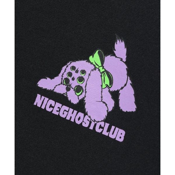 NICEGHOSTCLUB 內裡刷毛連帽外套-細節圖4