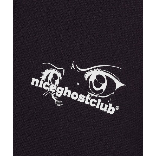 NICEGHOSTCLUB 內裡刷毛連帽外套-細節圖4