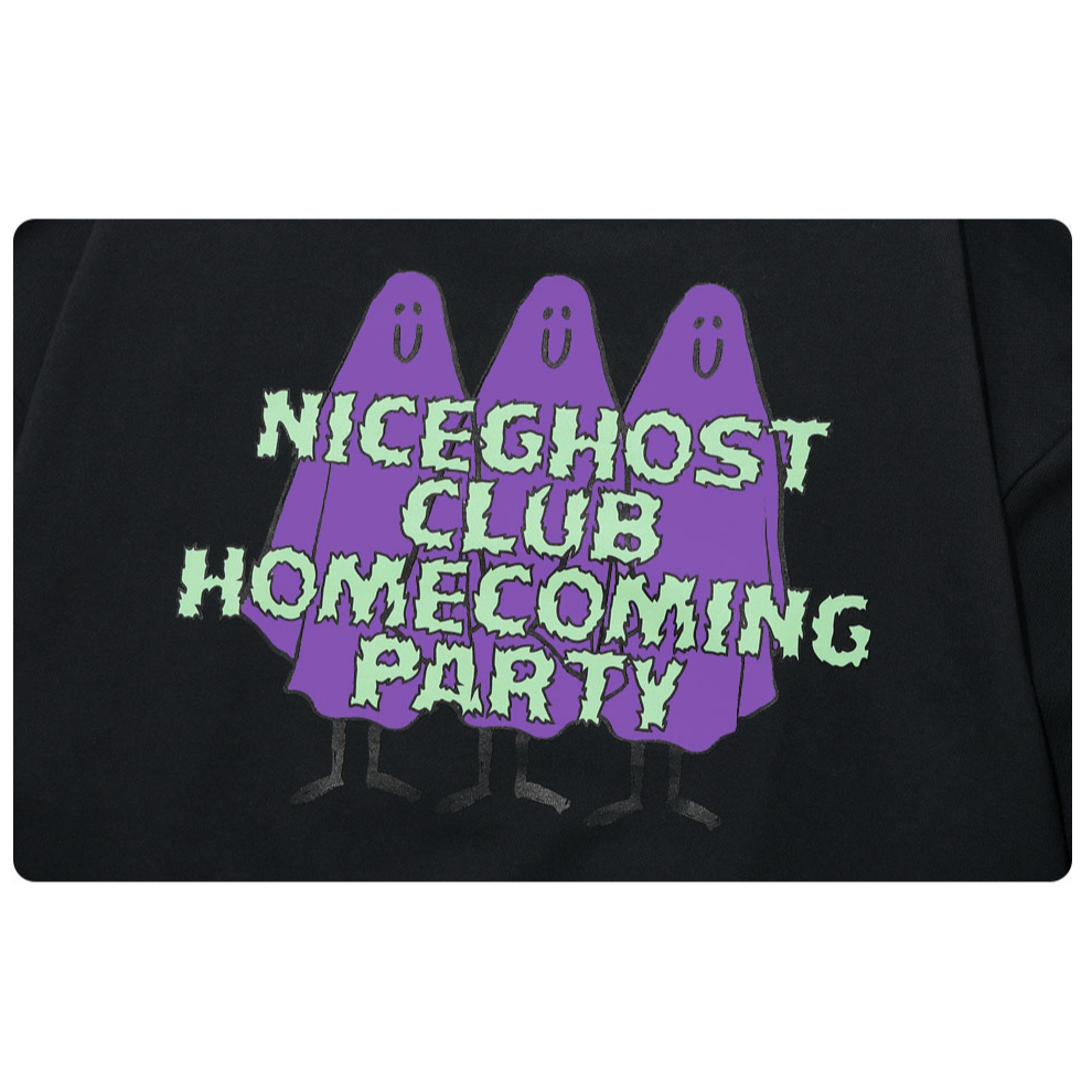 NICEGHOSTCLUB  內裡刷毛大學T-細節圖8