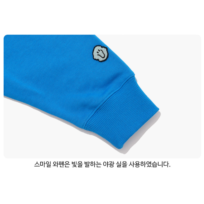 NICEGHOSTCLUB 內裡刷毛大學T-細節圖4