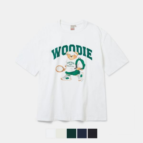 SPAO 熊熊 WOODIE 小熊 短袖 短T [H06171]