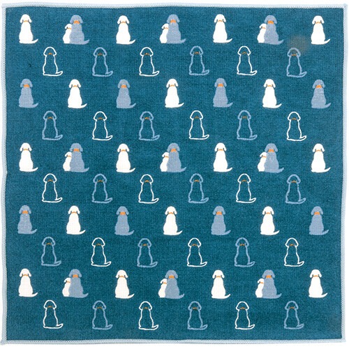 🇯🇵【日本製】濱文様 Hamamonyo 半水洗純棉日式手帕-規格圖1