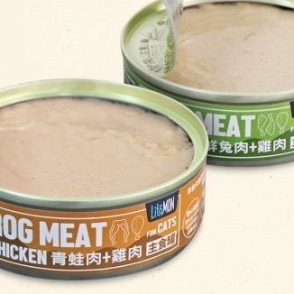 咚刺咚刺 怪獸部落 🦔主食罐 刺蝟 罐頭 零食 挑嘴刺 兔肉 麵包蟲 青蛙 白鼠 小怪獸 營養 增肥 增胖-細節圖3