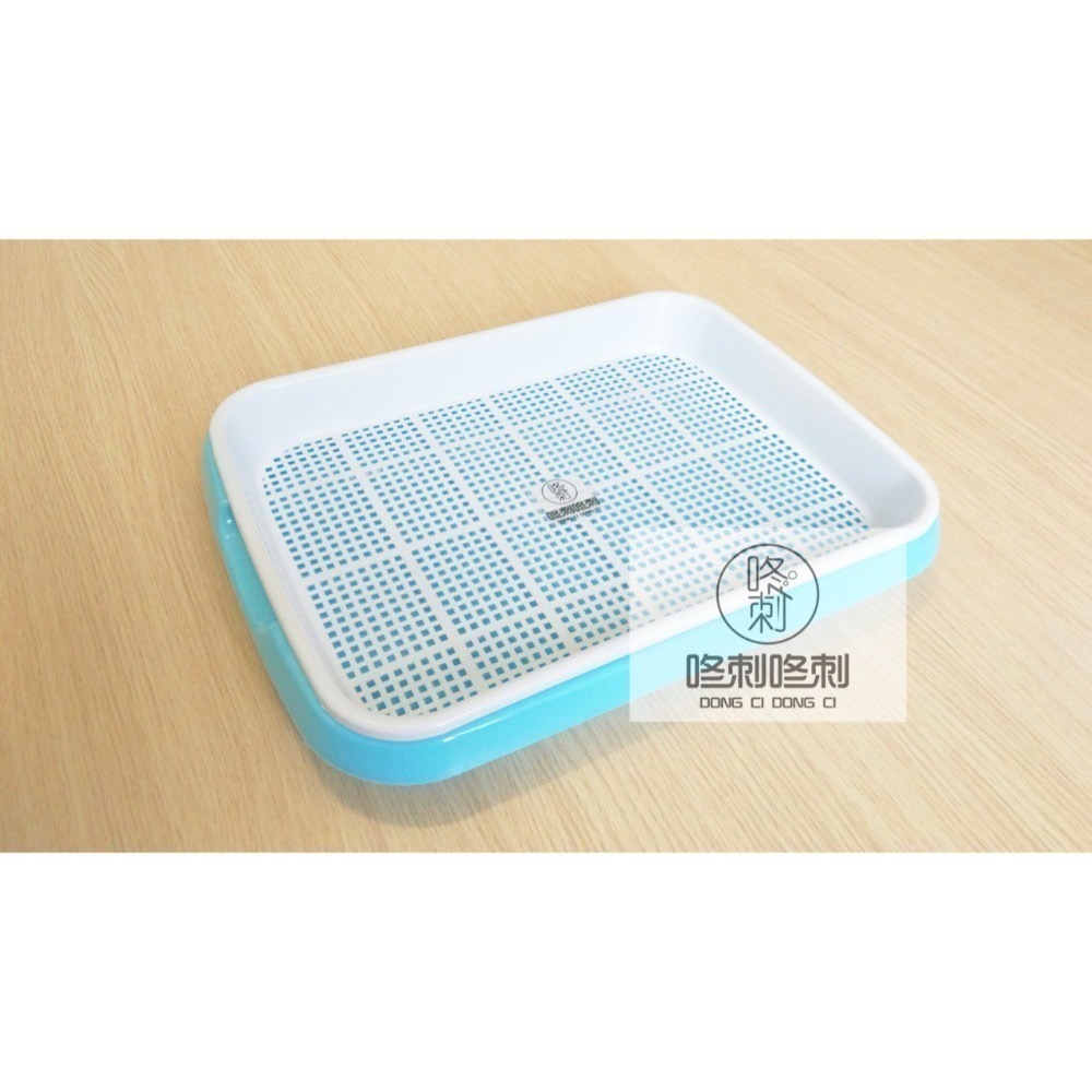 咚刺咚刺 雙層便盆 適用松木砂 刺蝟專用 天竺鼠 兔兔也適用哦-細節圖4