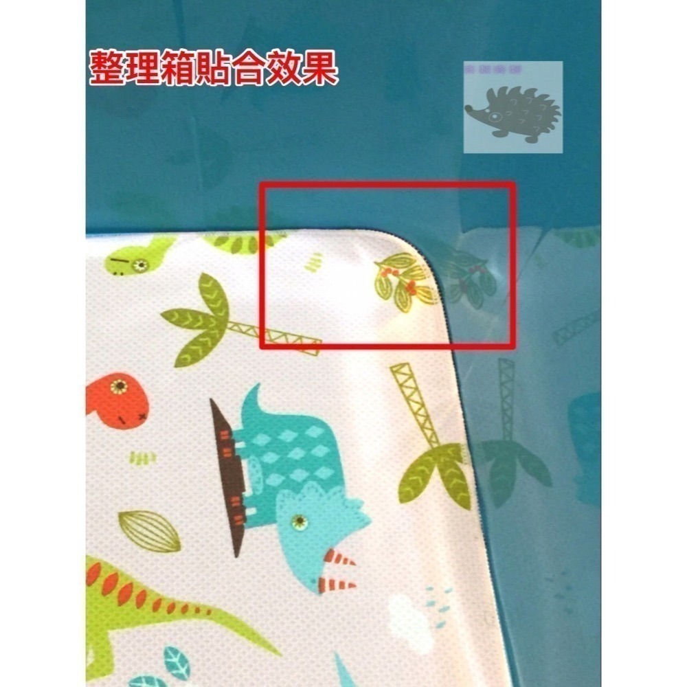 咚刺咚刺 台製環保尿布墊 大部分整理箱通用 刺蝟 天竺鼠用品 有導角更服貼哦 尿布 可洗 防尿布 防污墊-細節圖6