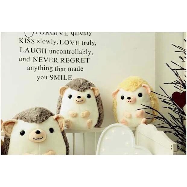 咚刺咚刺 限定全家寄送哦 超可愛 圓滾滾的刺蝟娃娃 收藏 贈禮 擺飾 生日禮物 畢業禮物-細節圖3