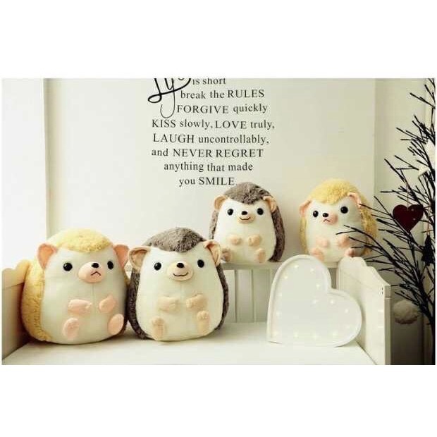 咚刺咚刺 限定全家寄送哦 超可愛 圓滾滾的刺蝟娃娃 收藏 贈禮 擺飾 生日禮物 畢業禮物-細節圖6