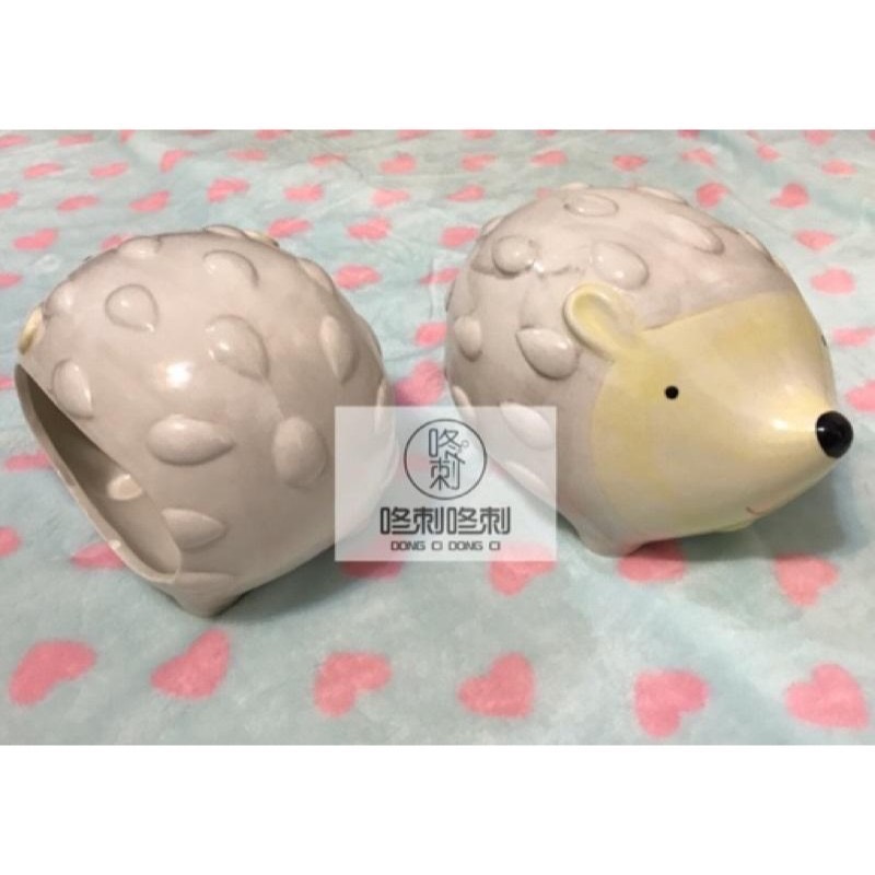 咚刺咚刺 刺蝟造型陶瓷窩 獨家首發開賣 寵物小屋 用品 陶瓷窩 涼窩-細節圖5