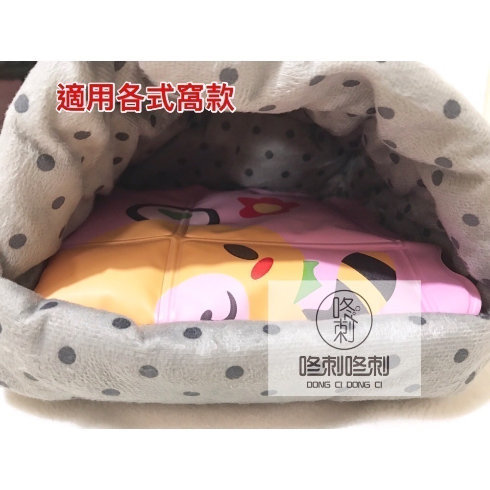 咚刺咚刺 夏日清涼墊 冰涼墊 散熱墊 刺蝟用品-細節圖5