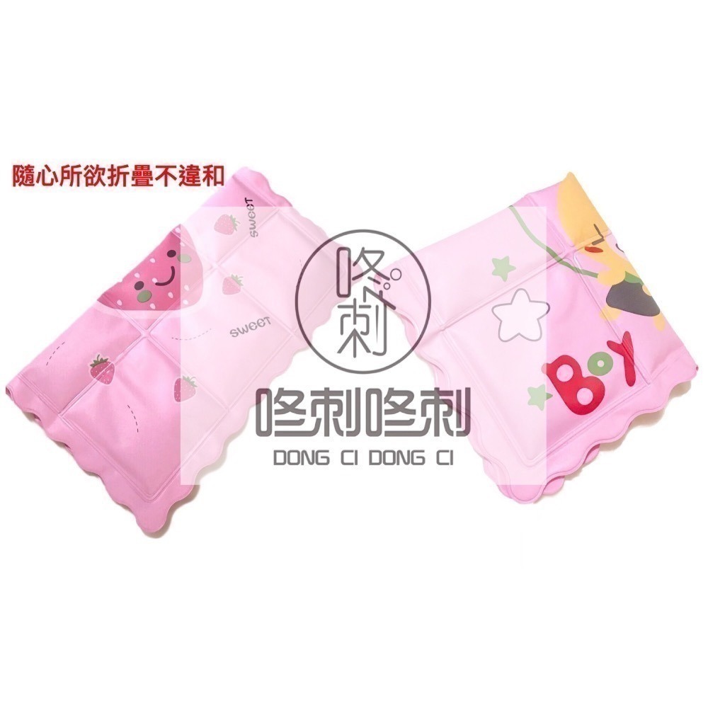咚刺咚刺 夏日清涼墊 冰涼墊 散熱墊 刺蝟用品-細節圖4